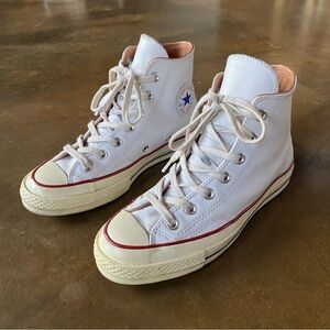 Converse All Star Leather Chuck 70 HI Sneaker White High-Top Sneakers